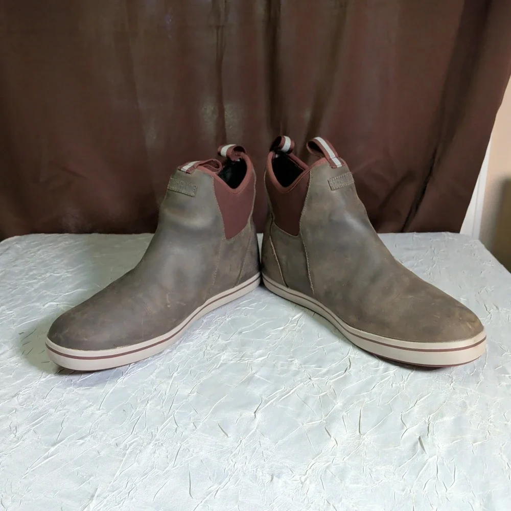 Xtratuf Deck Boots Mens Size 14 Gray Waterproof WP Outdoor Gorpcore Rain Boots